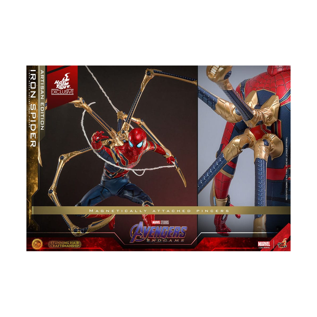 Hot Toys Marvel Avengers: Endgame - Iron Spider Artisan Edition MMS, 1/6 Scale