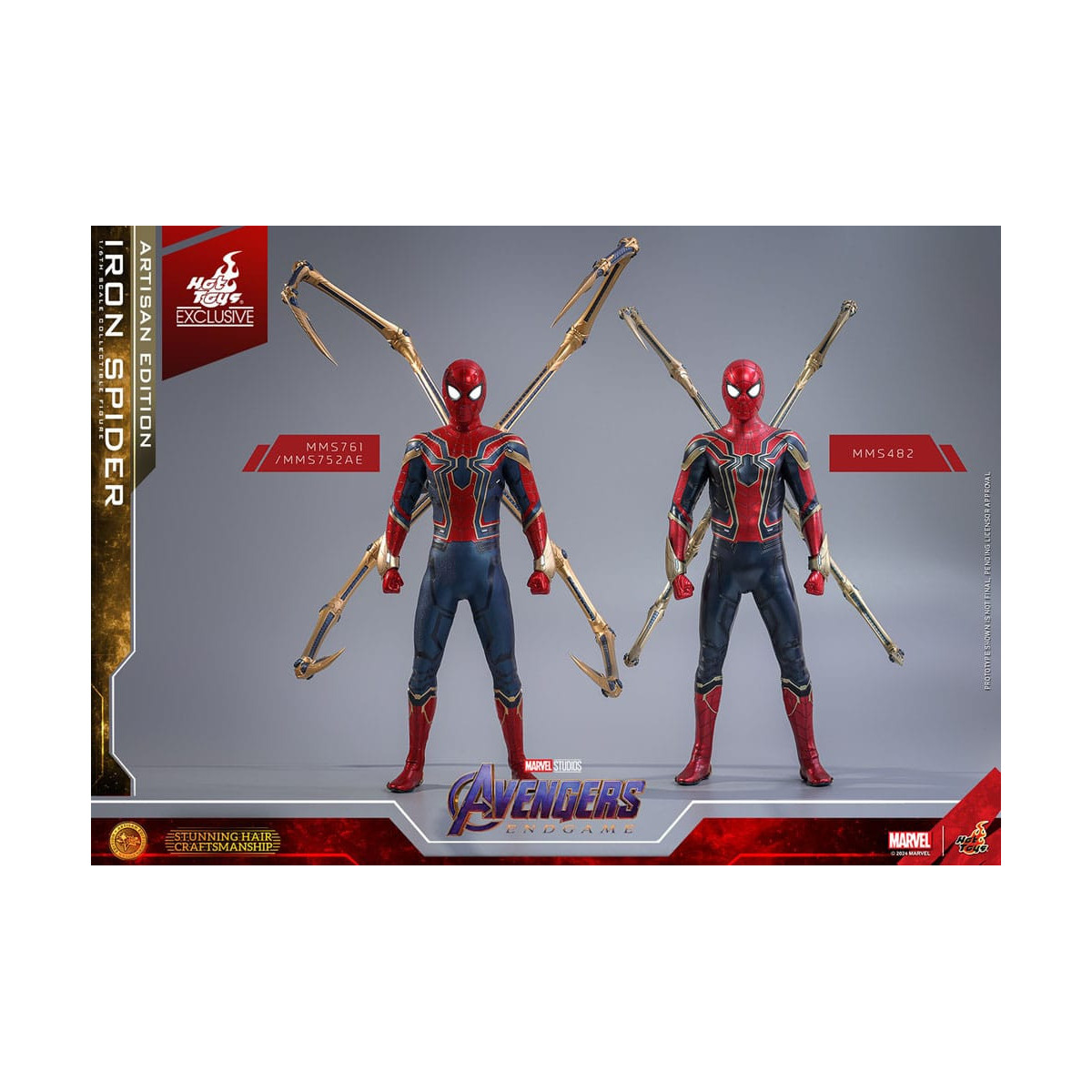 Hot Toys Marvel Avengers: Endgame - Iron Spider Artisan Edition MMS, 1/6 Scale