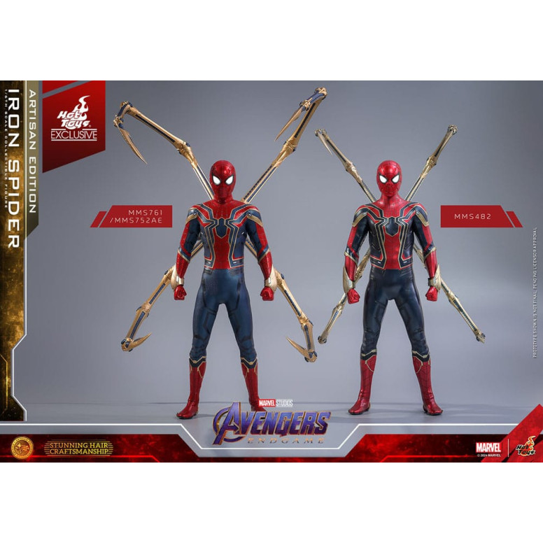 Hot Toys Marvel Avengers: Endgame - Iron Spider Artisan Edition MMS, 1/6 Scale