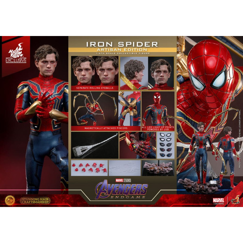Hot Toys Marvel Avengers: Endgame - Iron Spider Artisan Edition