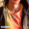 One Piece Necklace with a 3D "Skull" Pendant