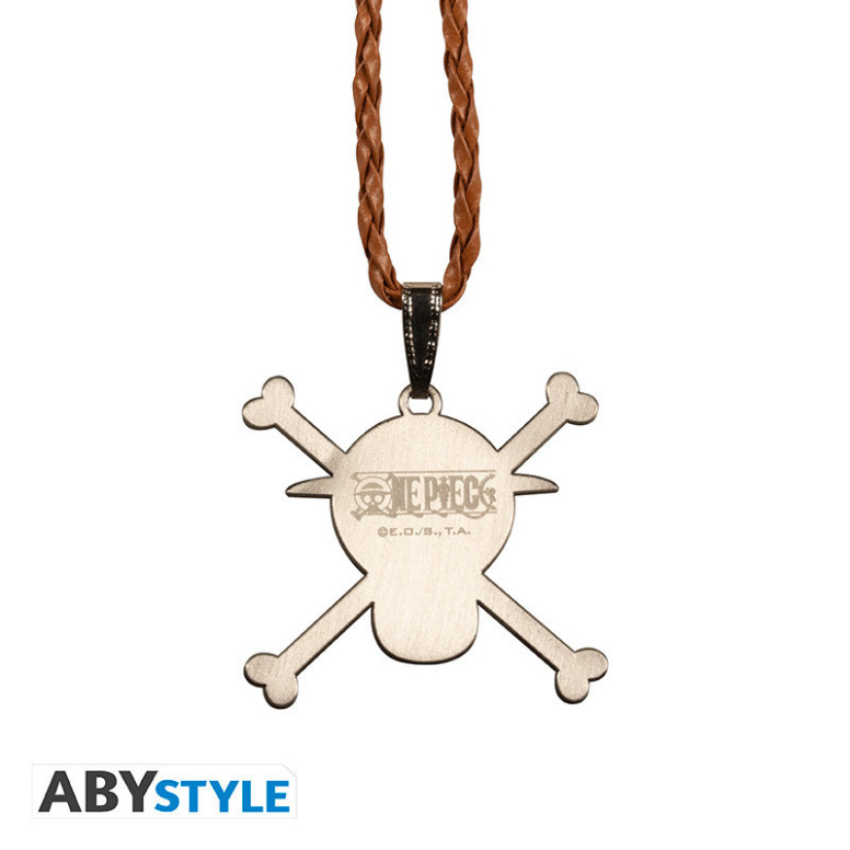 One Piece Necklace with a 3D "Skull" Pendant