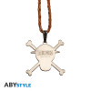 One Piece Necklace with a 3D "Skull" Pendant