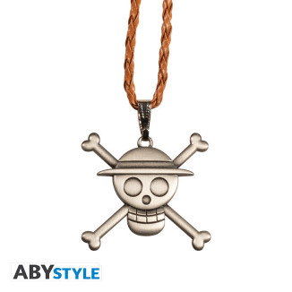 One Piece Necklace with a 3D "Skull" Pendant