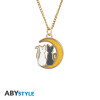 ABYstyle - Sailor Moon Necklace with "Cats on the Moon" Pendant - Luna & Artemis