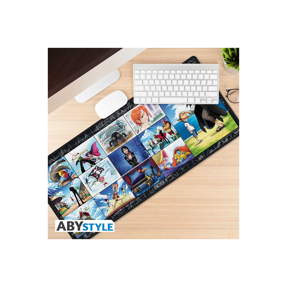 ABYstyle - One Piece XXL "Souvenirs de l'Équipage" Mouse Pad (90x40cm)