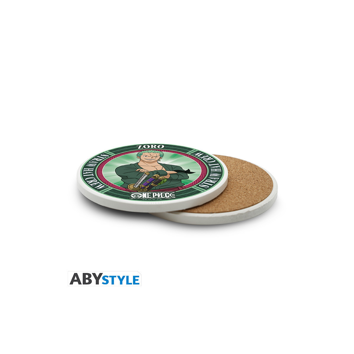 ABYstyle - One Piece Roronoa Zoro Ceramic Coasters