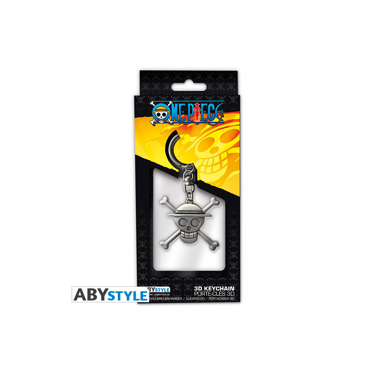 ABYstyle - One Piece 3D Skull Luffy Keychain