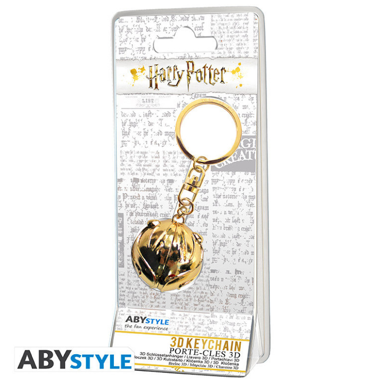 ABYstyle - HARRY POTTER 3D Golden Snitch Keychain