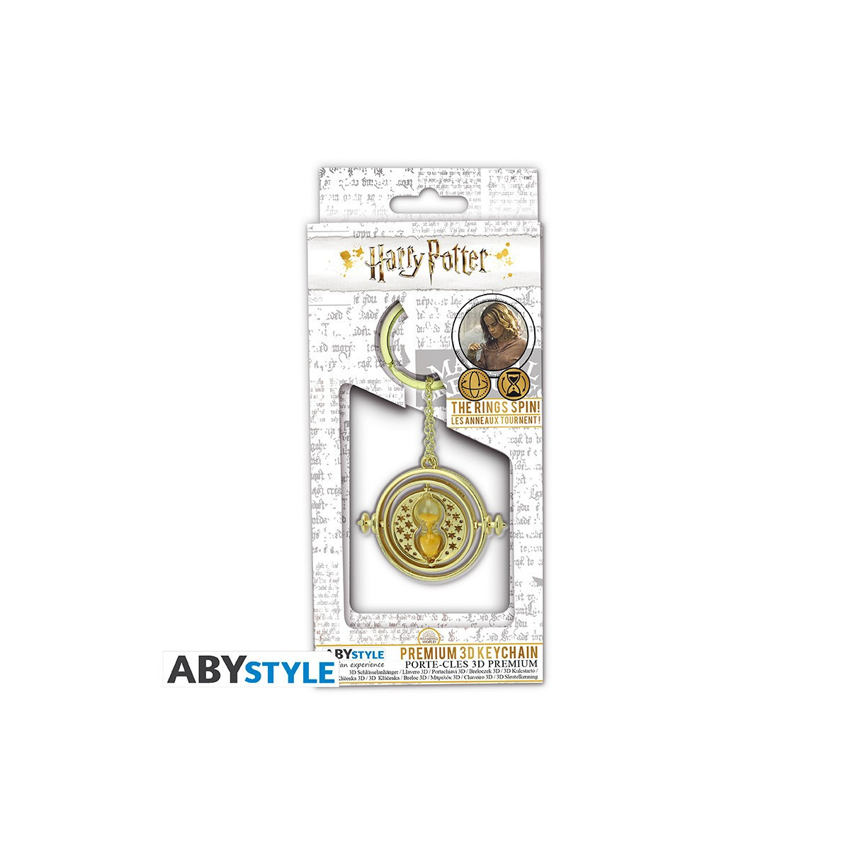 ABYstyle - HARRY POTTER Premium 3D Time-Turner Keychain