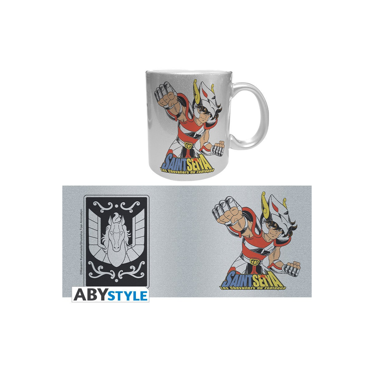 ABYstyle - SAINT SEIYA Silver-Effect Pegasus Mug