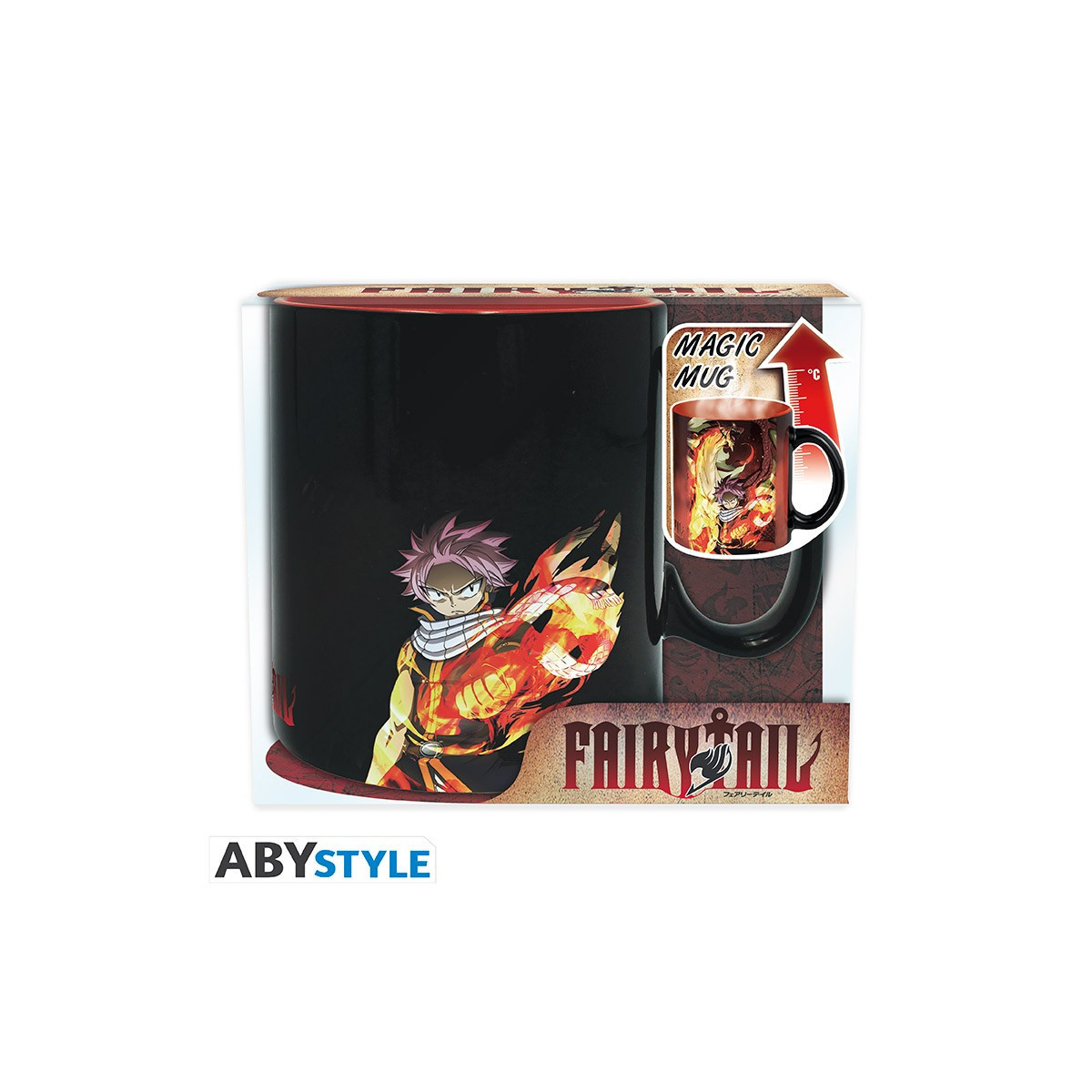 ABYstyle - Fairy Tail Natsu & Lucy Thermo-Reactive Mug