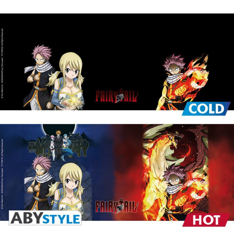 ABYstyle - Fairy Tail Natsu & Lucy Thermo-Reactive Mug