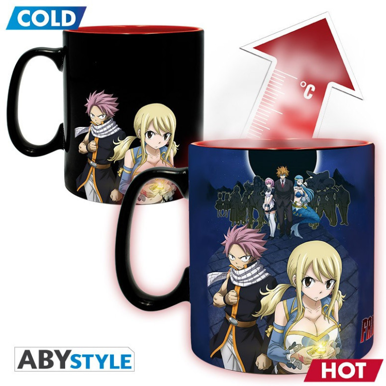 ABYstyle - Fairy Tail Natsu & Lucy Thermo-Reactive Mug
