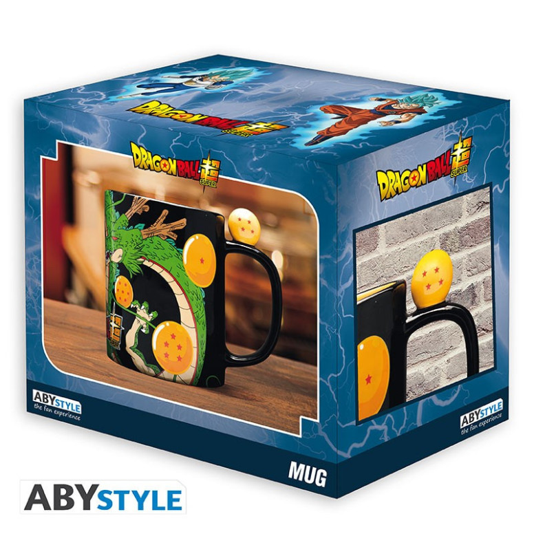 Dragon Ball SUPER 3D Mug with Shenron Handle & Crystal Balls