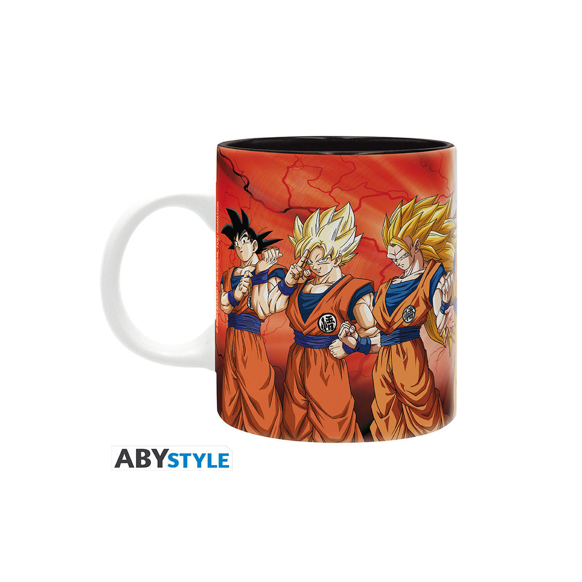 ABYstyle - Dragon Ball SUPER Mug: Goku's Transformations