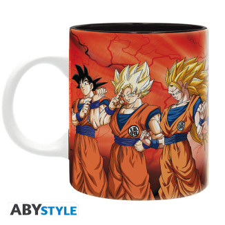 ABYstyle - Dragon Ball SUPER Mug: Goku's Transformations