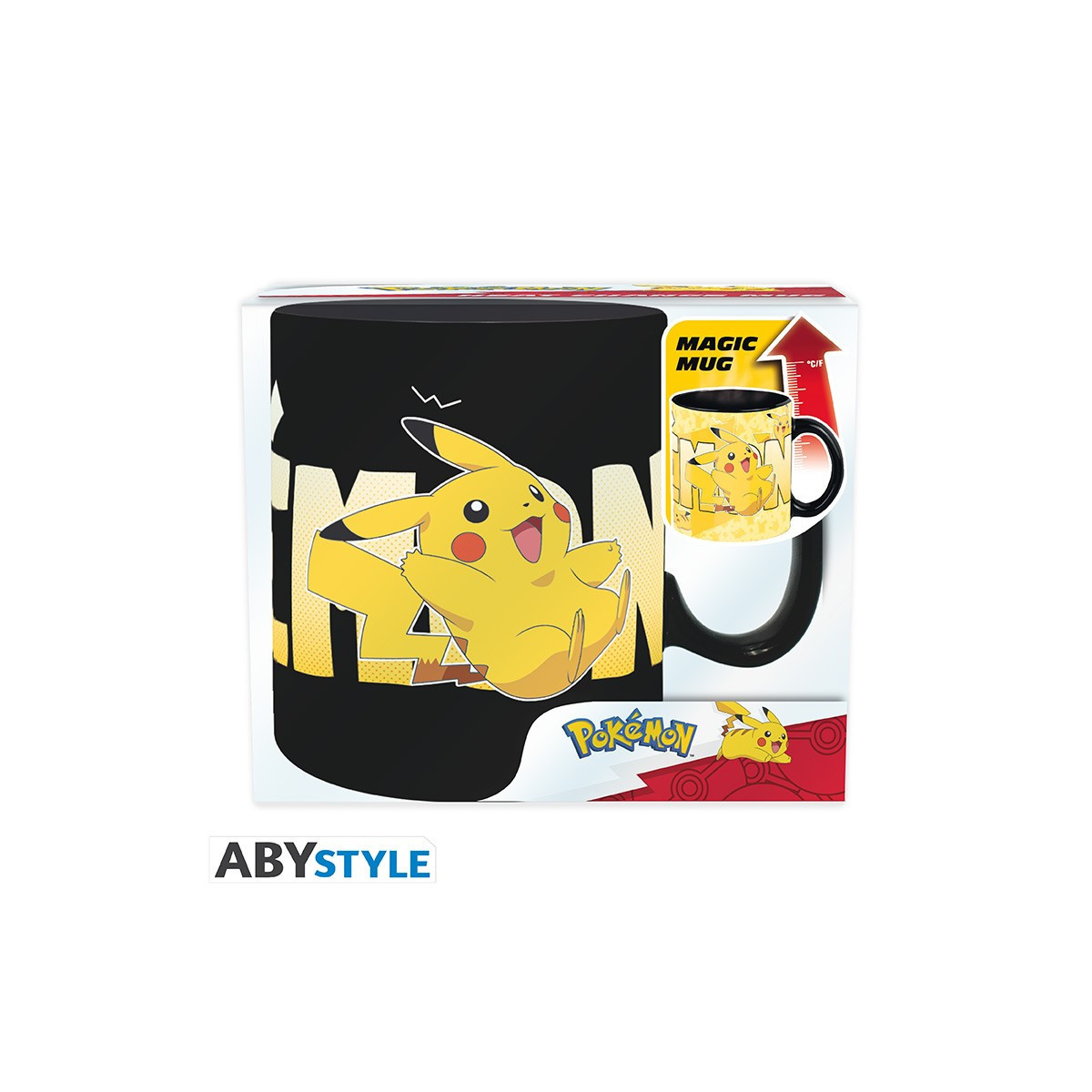 ABYstyle - Pokémon Pikachu Thermo-Reactive Mug