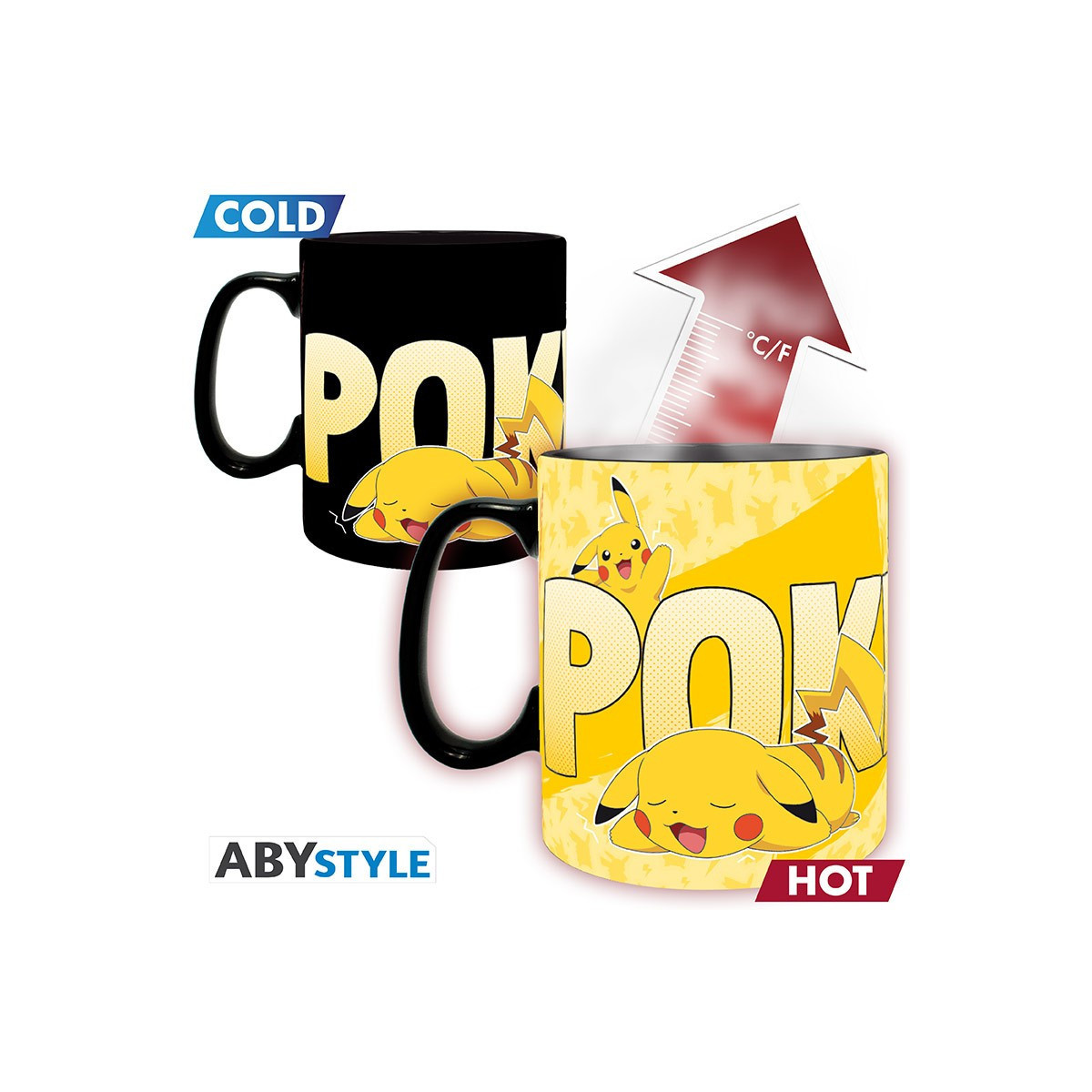 ABYstyle - Pokémon Pikachu Thermo-Reactive Mug