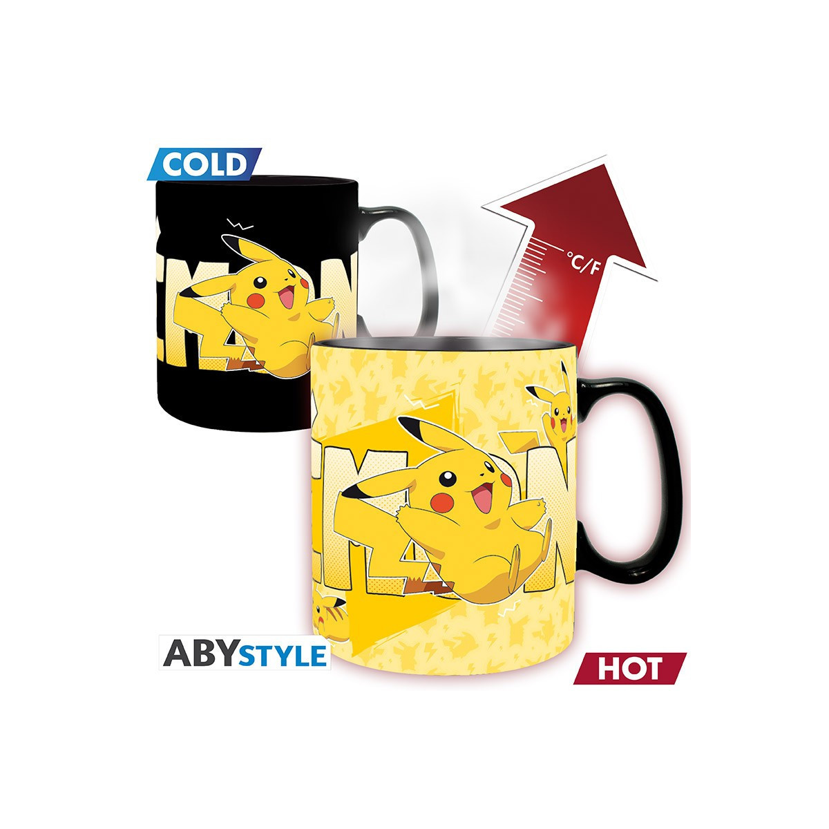 ABYstyle - Pokémon Pikachu Thermo-Reactive Mug