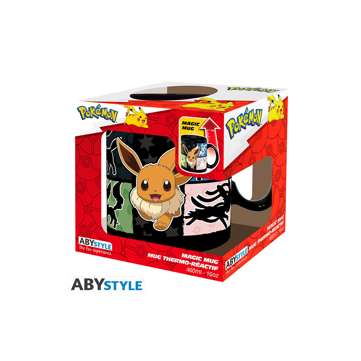 ABYstyle - Pokémon Thermo-Reactive Eevee Mug