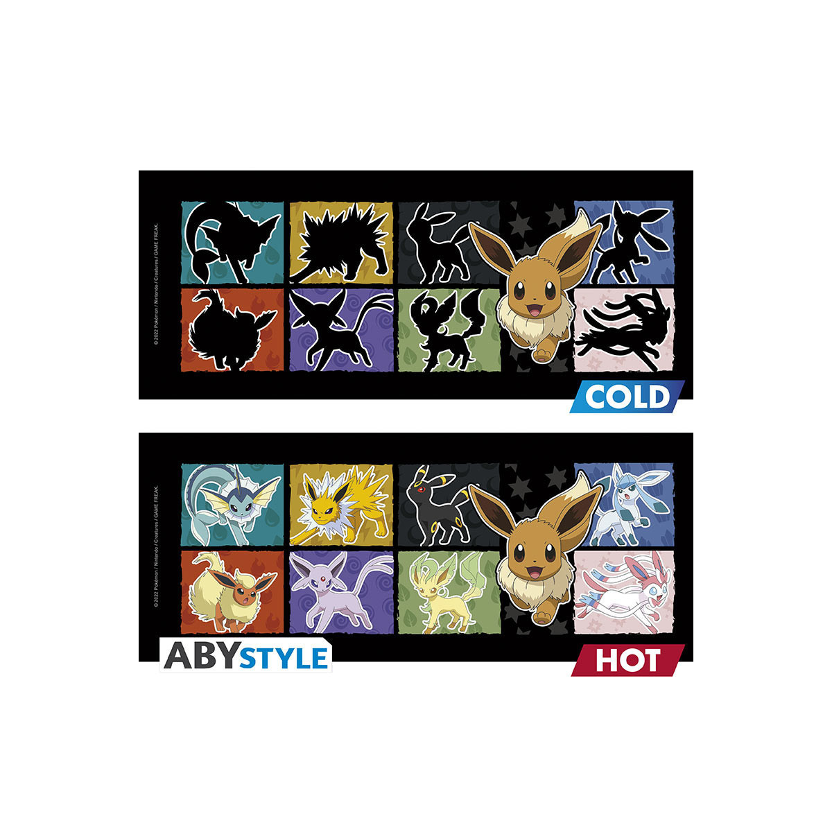 ABYstyle - Pokémon Thermo-Reactive Eevee Mug