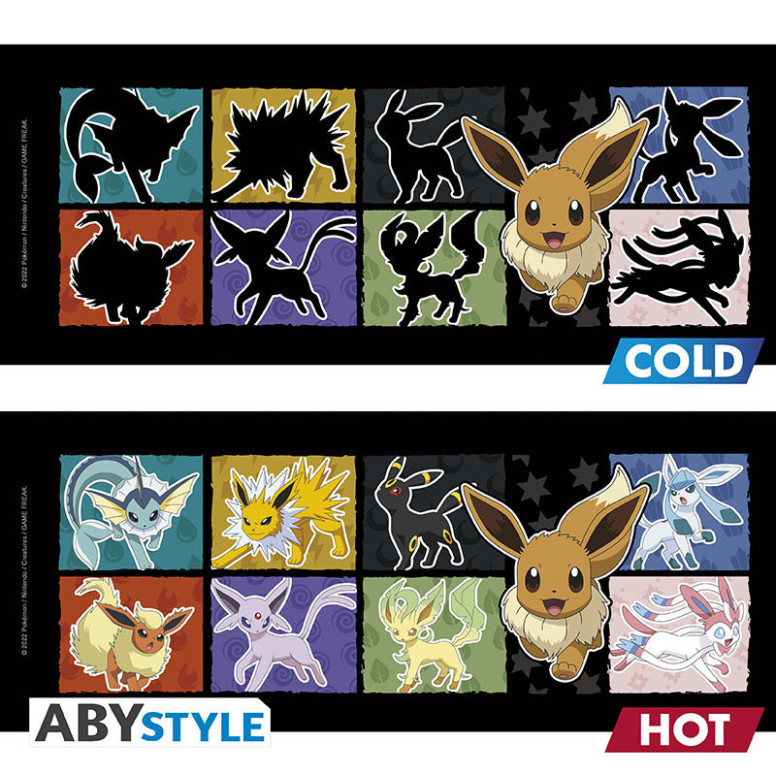 ABYstyle - Pokémon Thermo-Reactive Eevee Mug
