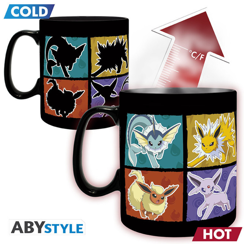 ABYstyle - Pokémon Thermo-Reactive Eevee Mug