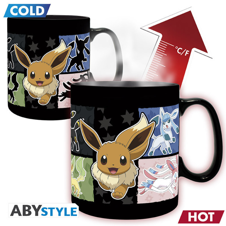 ABYstyle - Pokémon Thermo-Reactive Eevee Mug