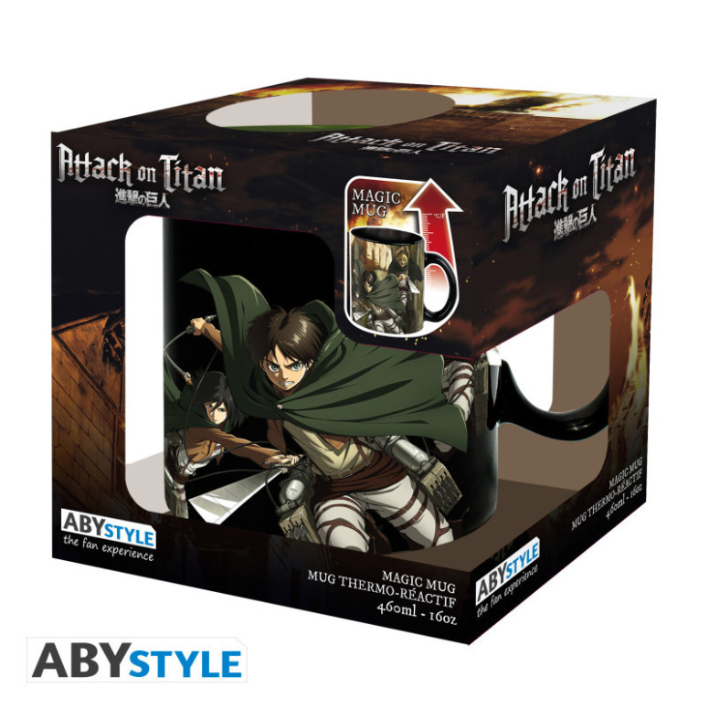 ABYstyle - ATTACK ON TITAN Eren Titan Thermoreactive Mug S3