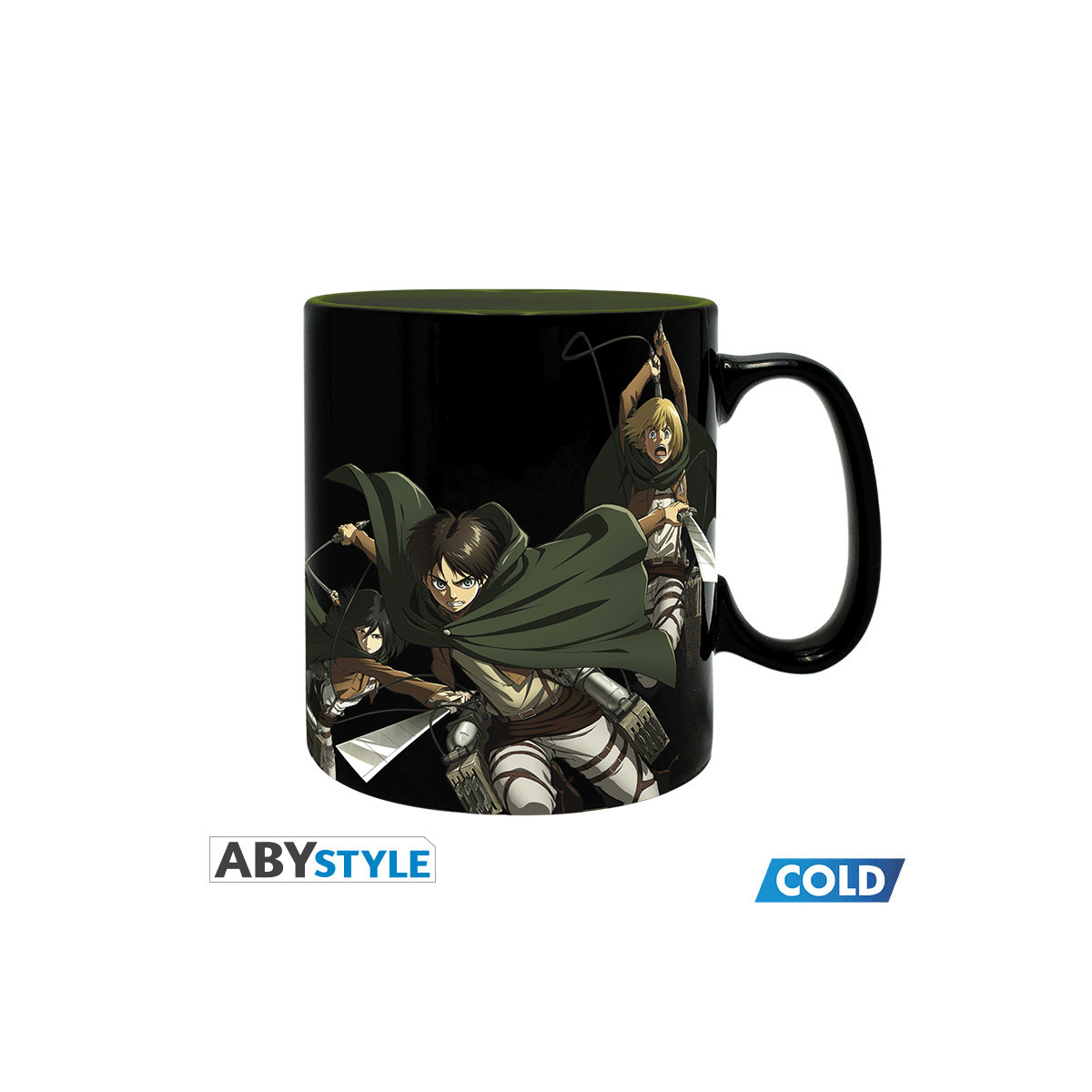 ABYstyle - ATTACK ON TITAN Eren Titan Thermoreactive Mug S3