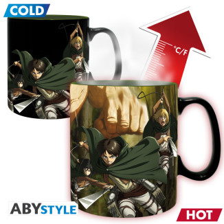ABYstyle - ATTACK ON TITAN Eren Titan Thermoreactive Mug S3