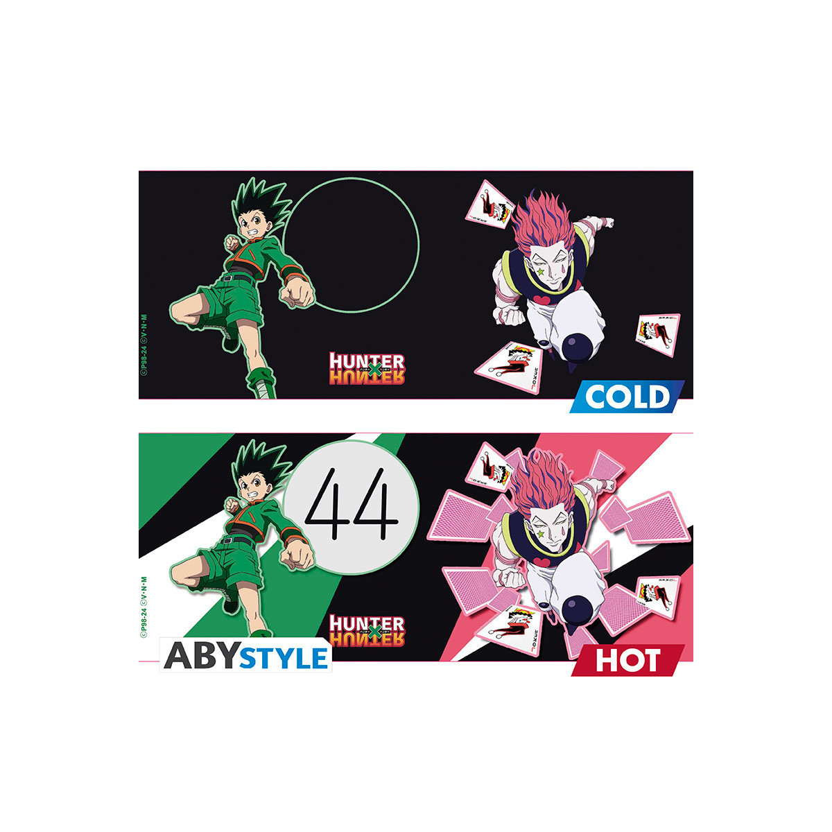 ABYstyle - Hunter × Hunter Gon & Hisoka Thermo-Reactive Mug