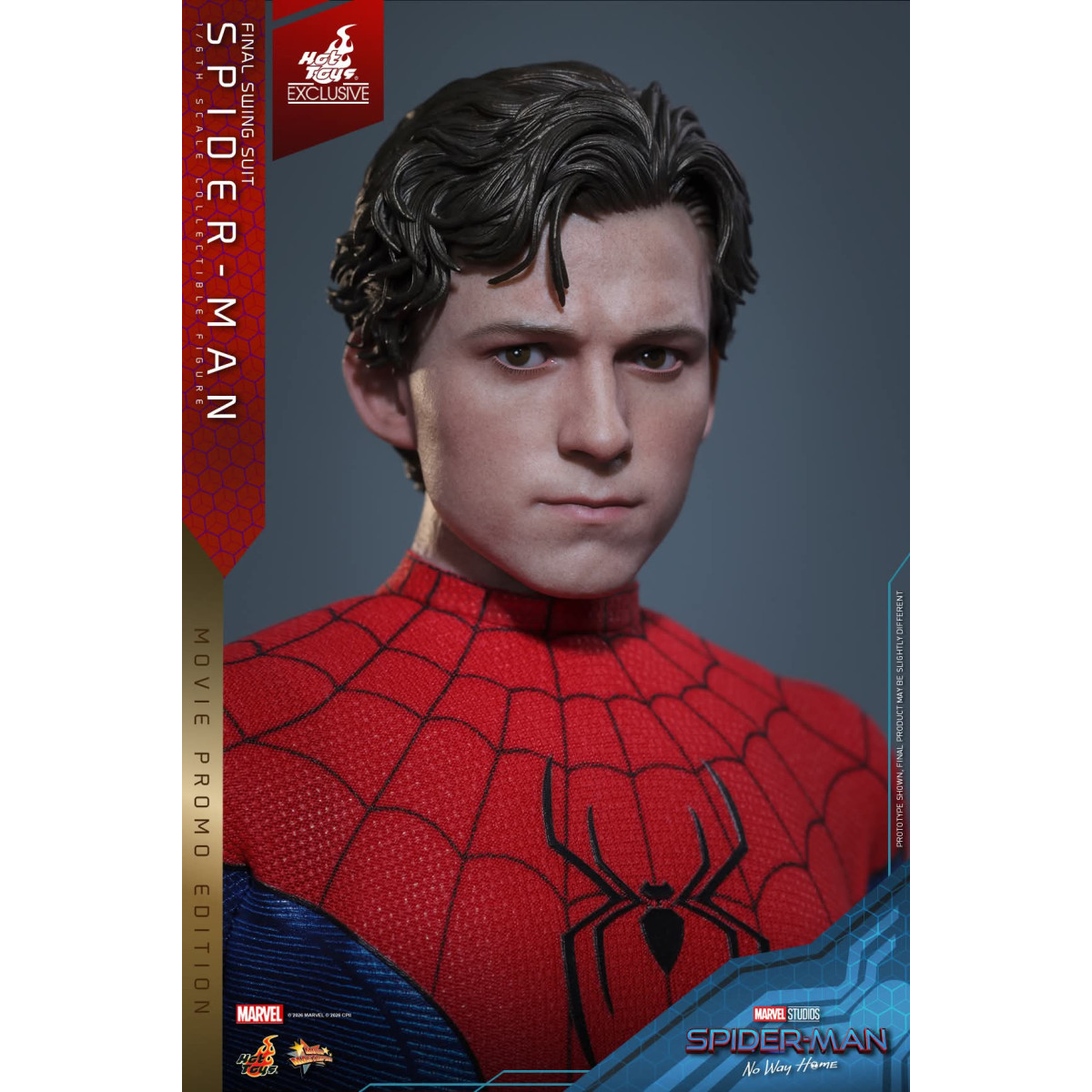 Hot Toys Exclusive - Spider-Man (Final Swing Suit) (Movie Promo Edition) 1/6 MMS862 - Marvel's Spider-Man: No Way Home