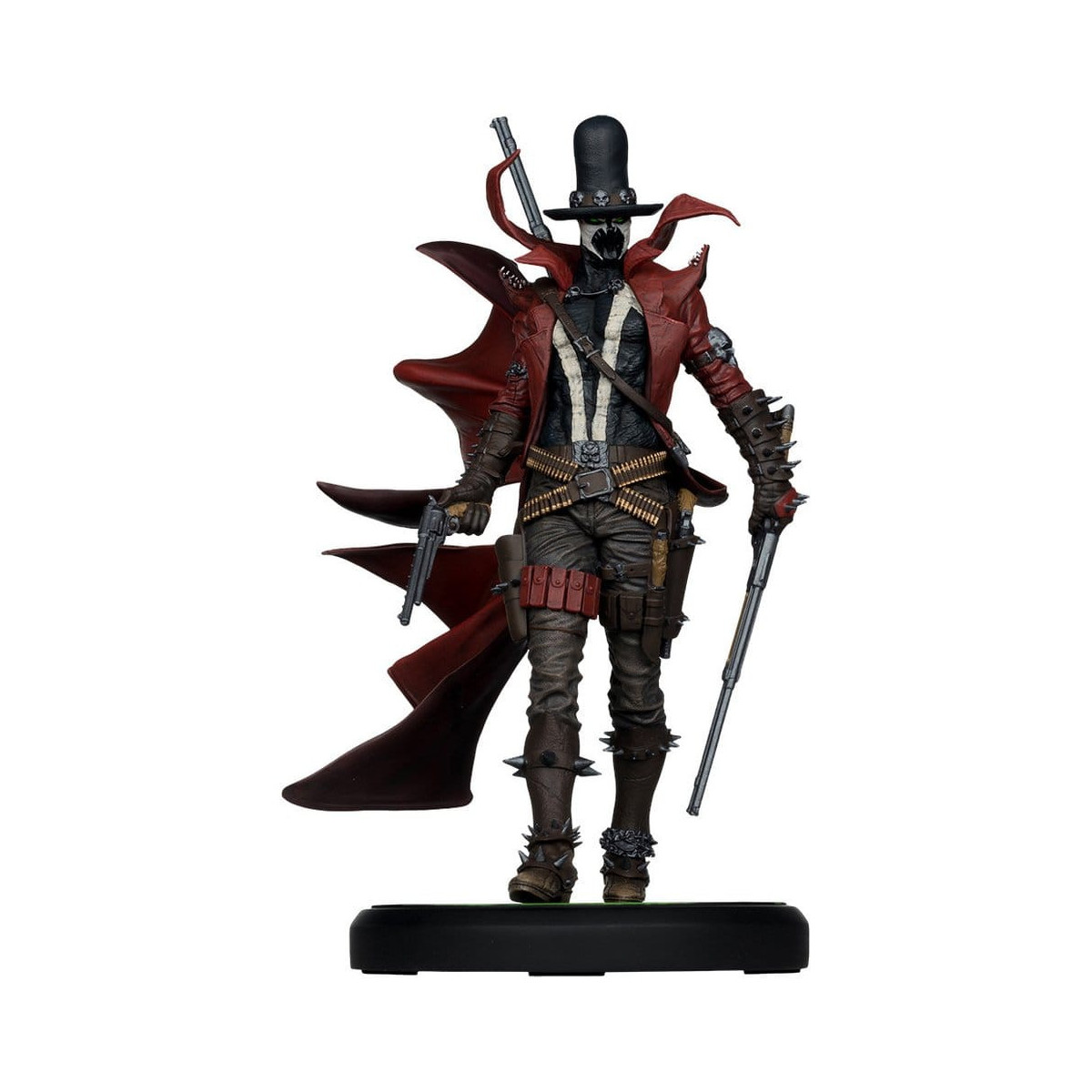 McFarlane - Gunslinger Spawn, by Todd McFarlane Black White & Red All Over statue, 1/10 scale