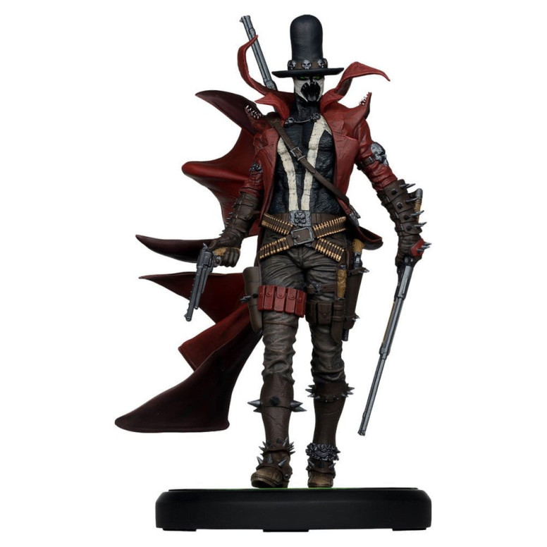 McFarlane - Gunslinger Spawn, by Todd McFarlane Black White & Red All Over statue, 1/10 scale