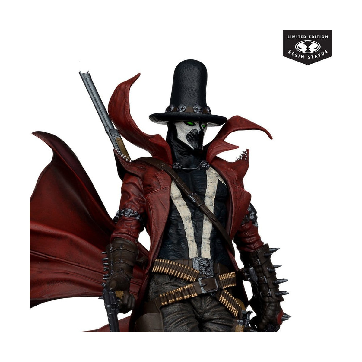 McFarlane - Gunslinger Spawn, by Todd McFarlane Black White & Red All Over statue, 1/10 scale