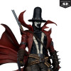 McFarlane - Gunslinger Spawn, by Todd McFarlane Black White & Red All Over statue, 1/10 scale