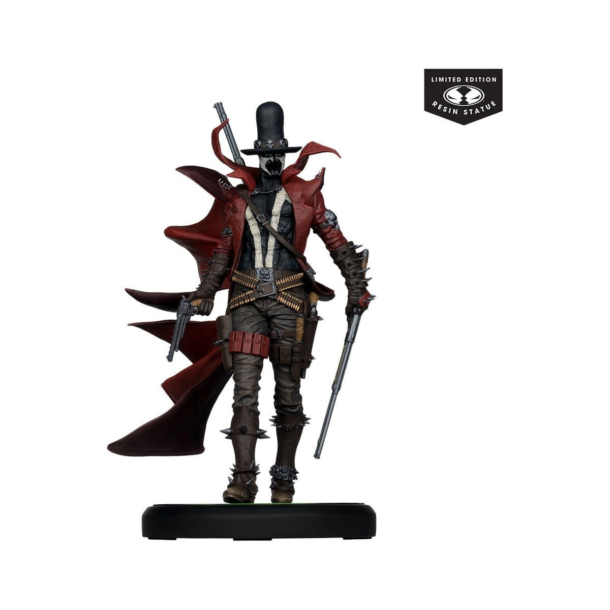 McFarlane - Gunslinger Spawn, by Todd McFarlane Black White & Red All Over statue, 1/10 scale