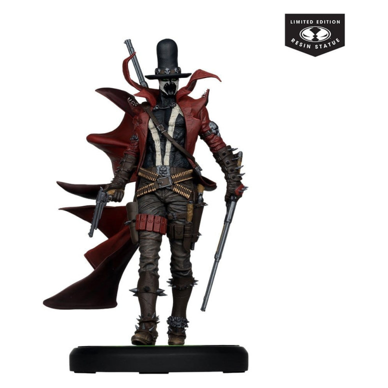 McFarlane - Gunslinger Spawn, by Todd McFarlane Black White & Red All Over statue, 1/10 scale