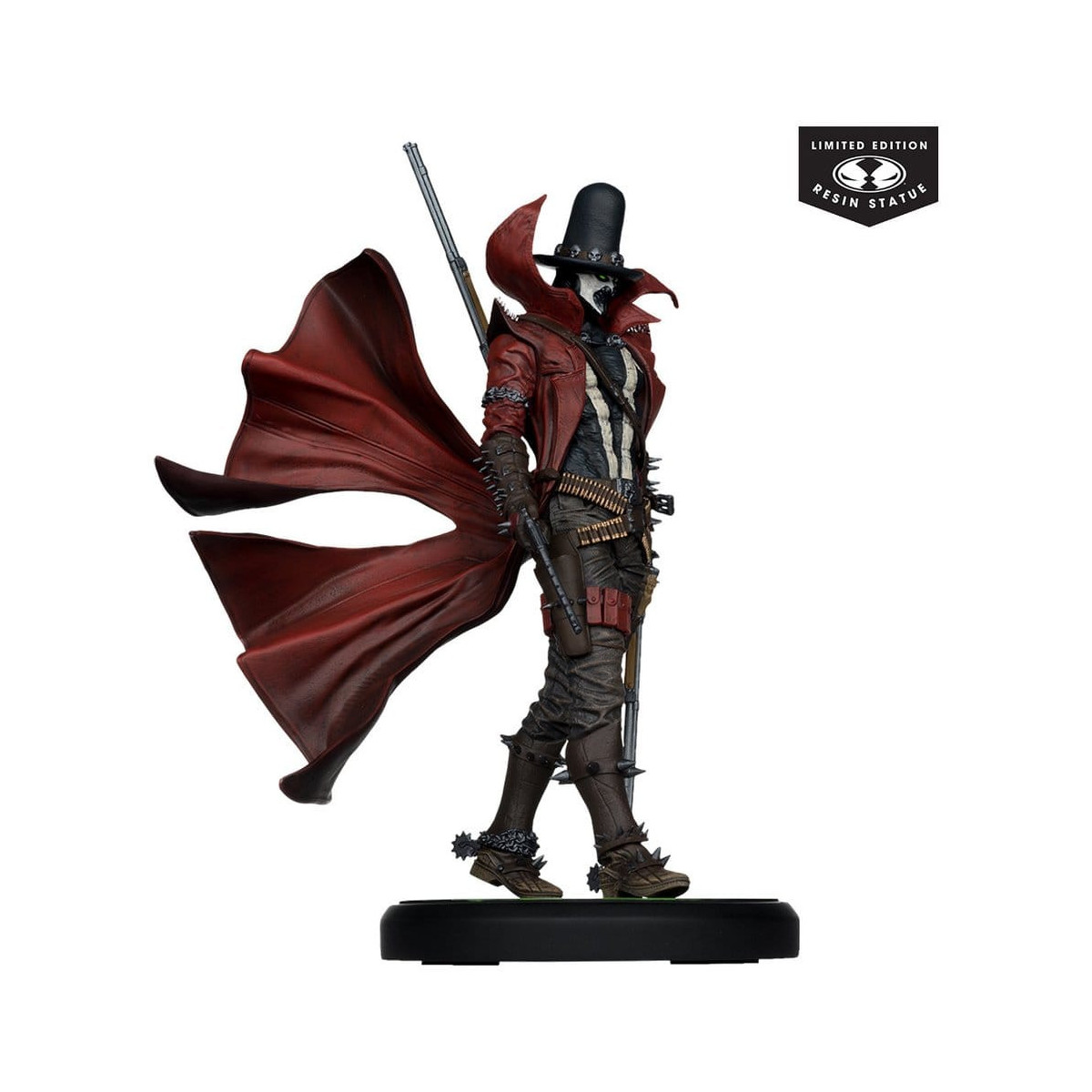 McFarlane - Gunslinger Spawn, by Todd McFarlane Black White & Red All Over statue, 1/10 scale