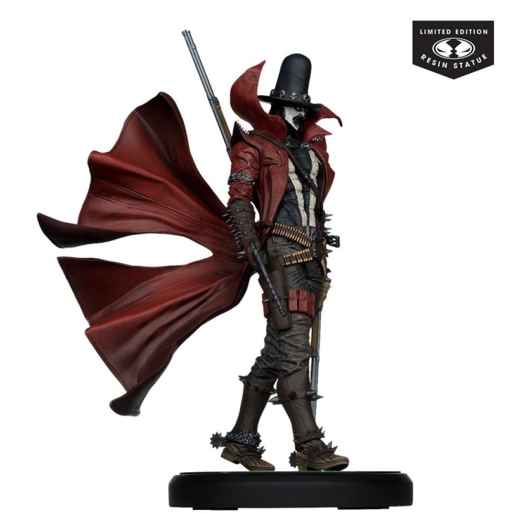 McFarlane - Gunslinger Spawn, by Todd McFarlane Black White & Red All Over statue, 1/10 scale