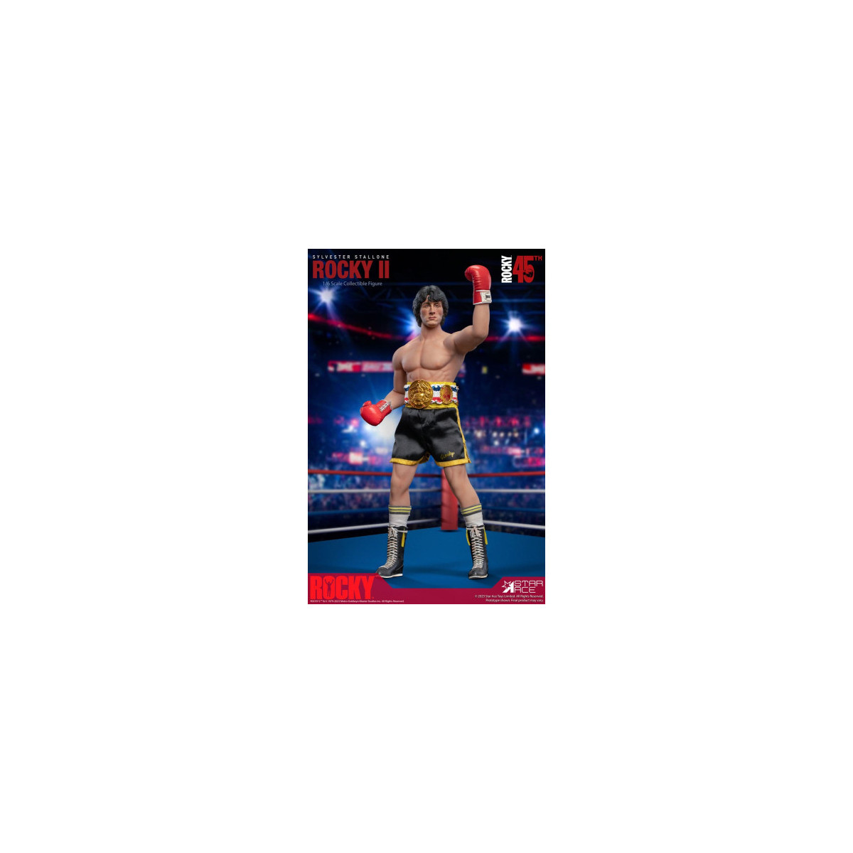 Star Ace - Rocky II - " Rocky " Deluxe Edition 1/6 Scale Figure