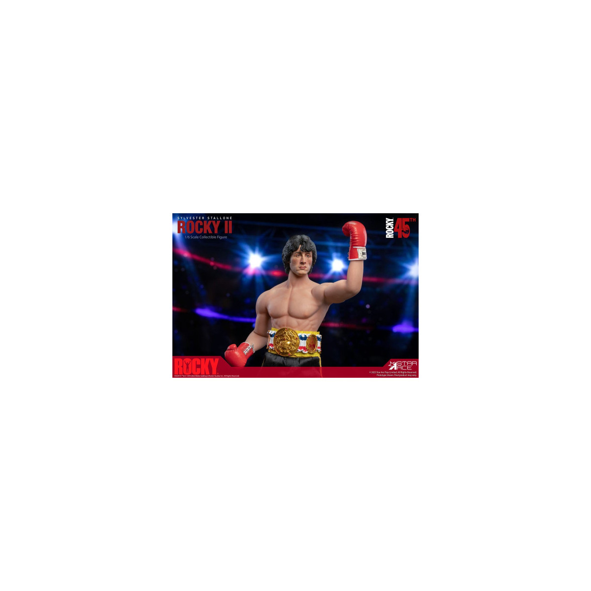Star Ace - Rocky II - " Rocky " Deluxe Edition 1/6 Scale Figure