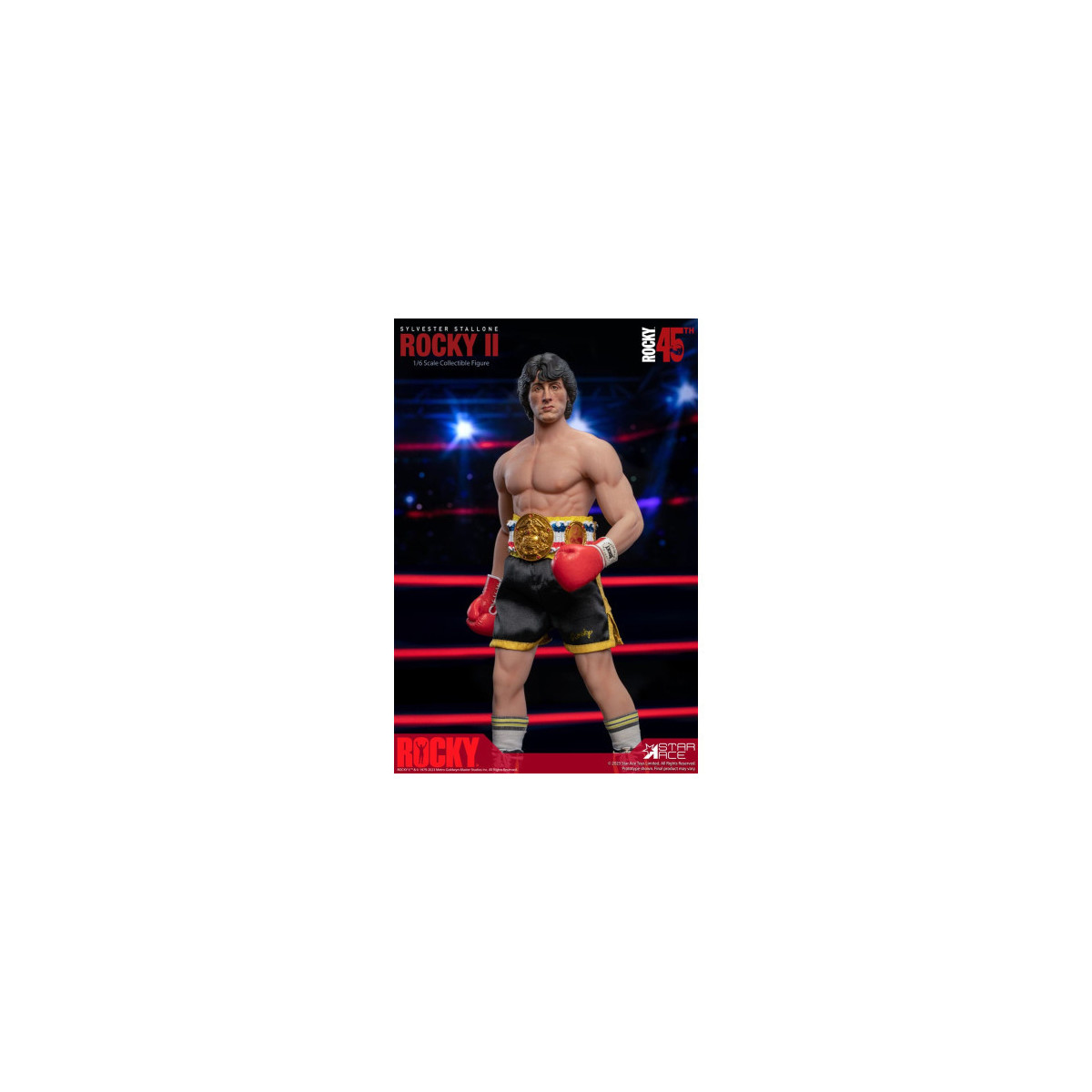 Star Ace - Rocky II - " Rocky " Deluxe Edition 1/6 Scale Figure