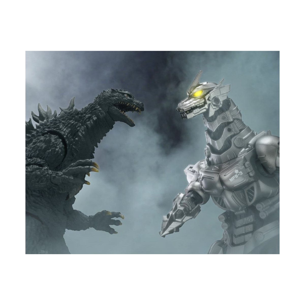 Bandai SH Monsterarts - Kiryu (Heavily Armed Type / High Mobility Type) - "Tokyo SOS" Movie Graphic Plus