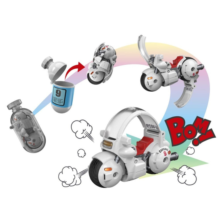 Tamashii Nations - Dragon Ball Z Changearts -  Hoi-Poi No. 9 Bulma's Motorcycle