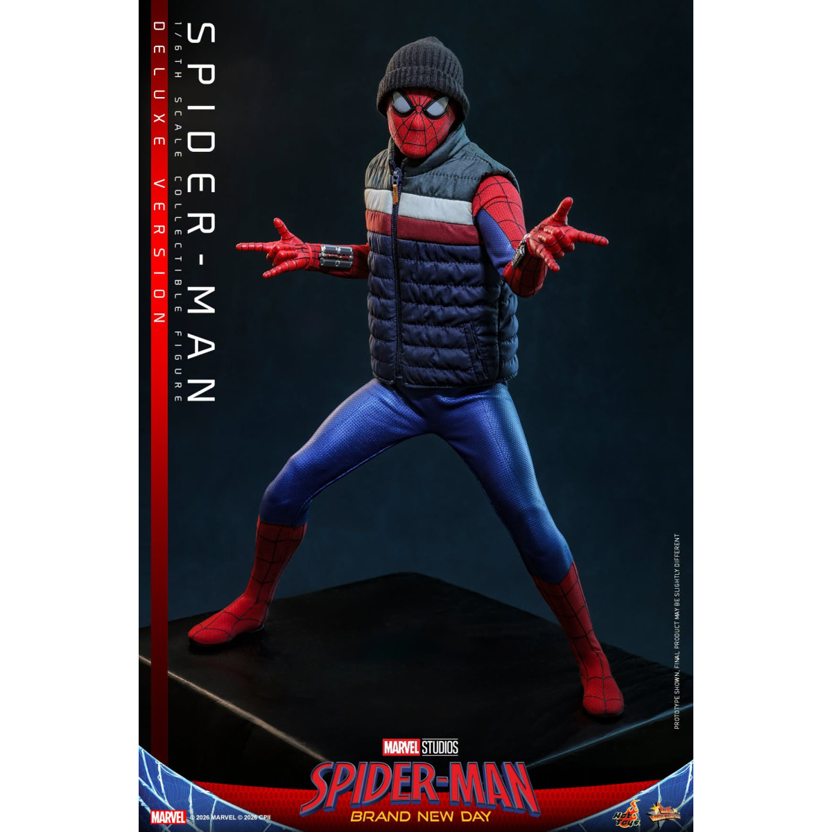 Hot Toys - Spider-Man Deluxe 1/6 Scale Figure MMS893 - Marvel's Spider-Man: Brand New Day