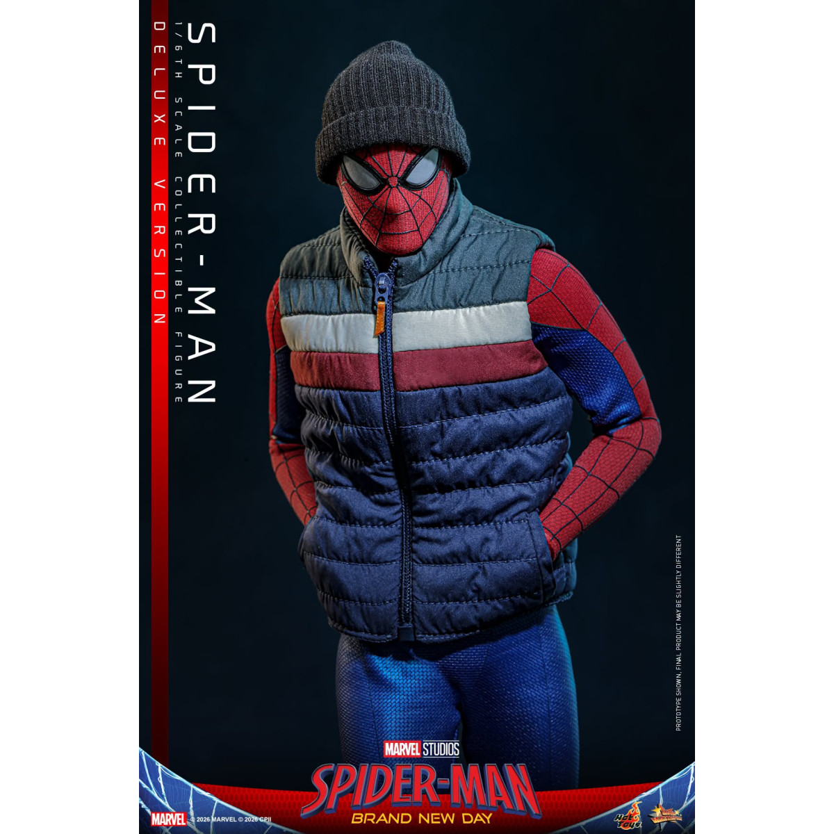 Hot Toys - Spider-Man Deluxe 1/6 Scale Figure MMS893 - Marvel's Spider-Man: Brand New Day