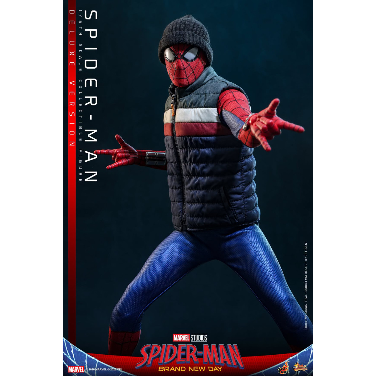 Hot Toys - Spider-Man Deluxe 1/6 Scale Figure MMS893 - Marvel's Spider-Man: Brand New Day
